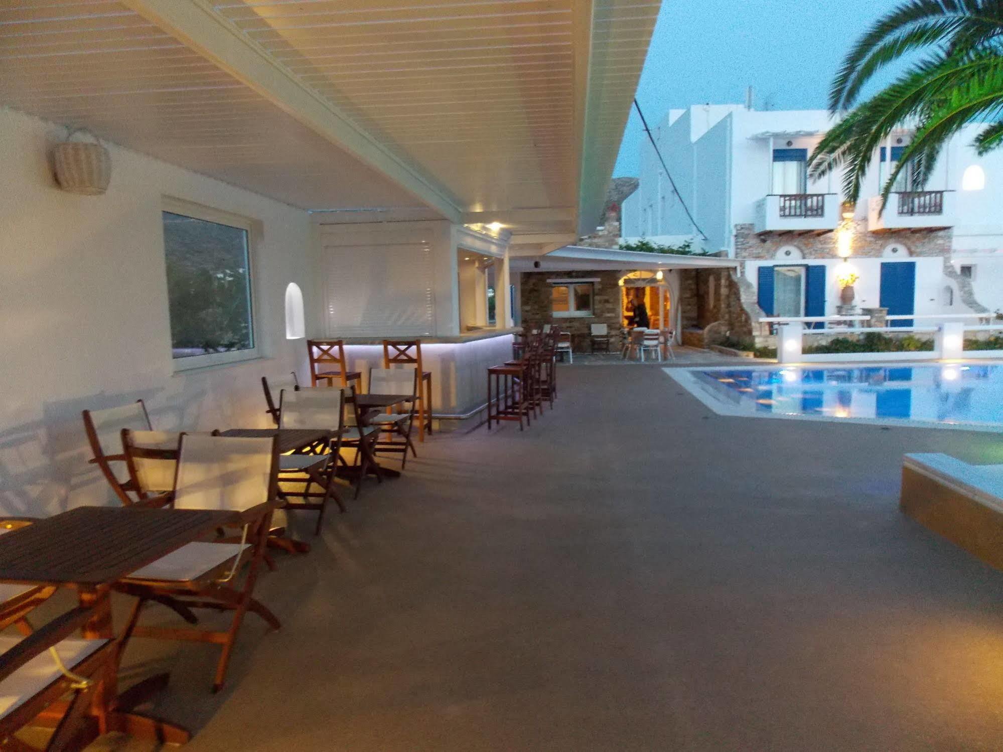 Hotel Aegeon Mylopotas Exterior foto