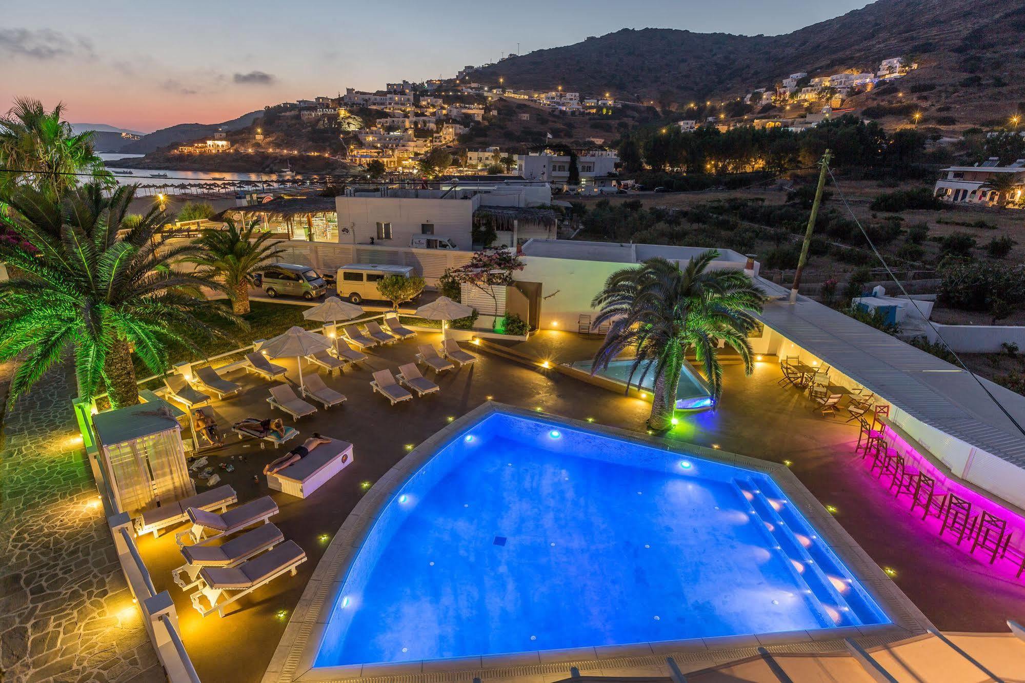 Hotel Aegeon Mylopotas Exterior foto