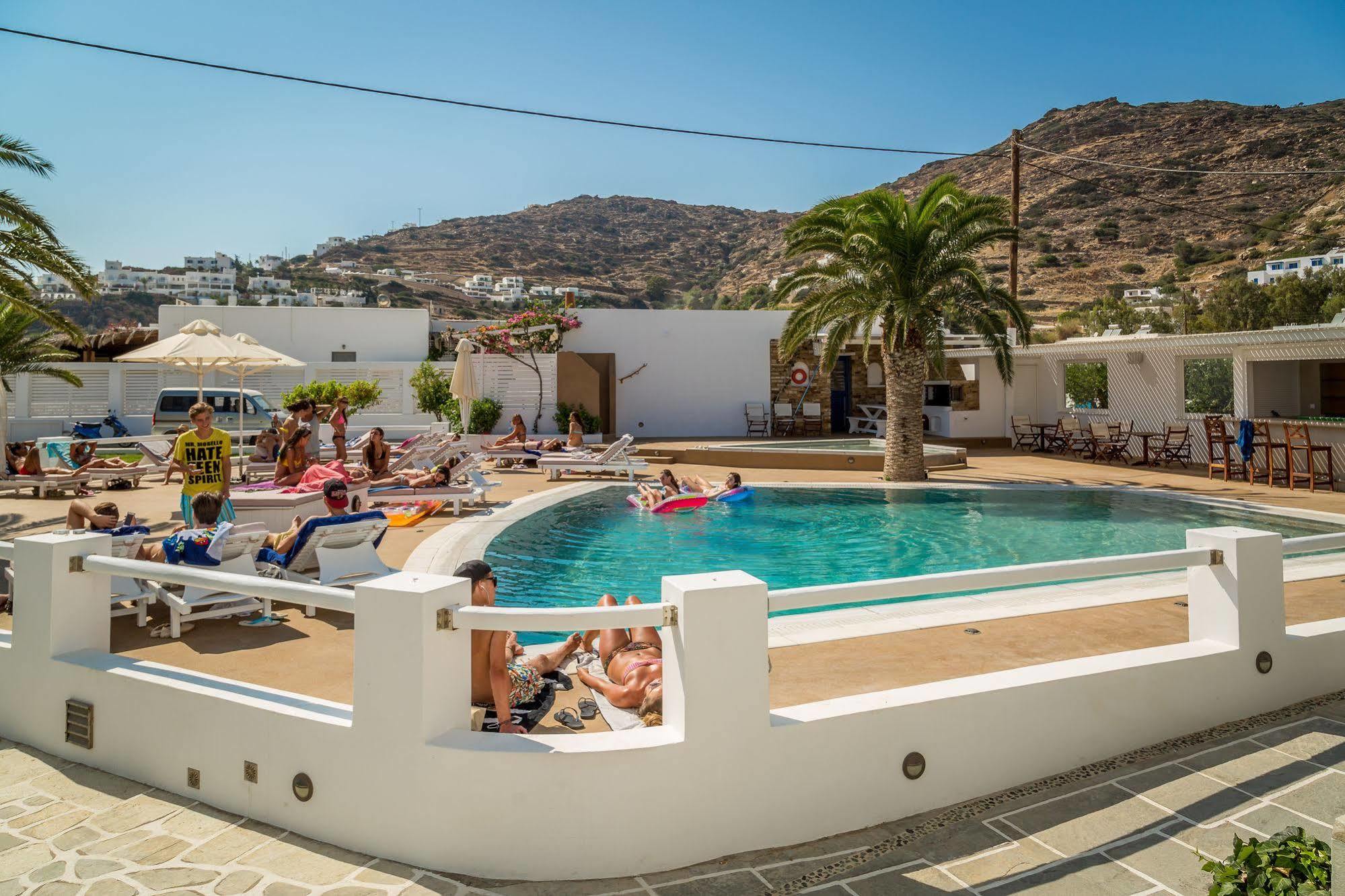 Hotel Aegeon Mylopotas Exterior foto